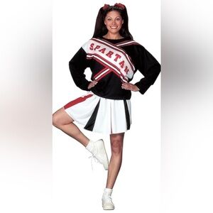 Fun World Spartan Cheerleader Female Adult Costume Saturday Night Live Halloween